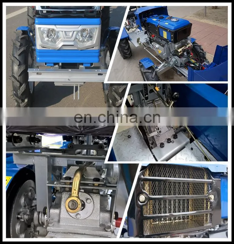 Chinese 15HP 2wd agricultural belt transmission tractors made in China