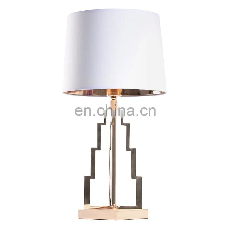new design metal table lamp item type and European style decoratin bedroom desk lamp