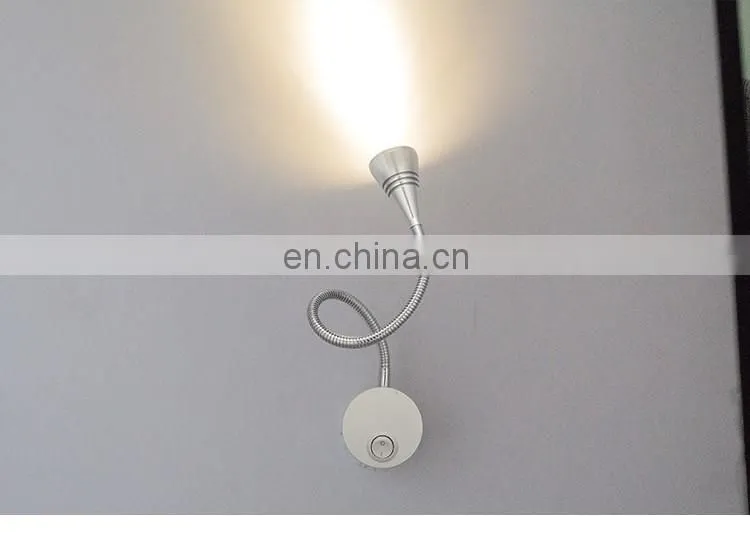 Modern Simple Design Mini Led Reading Lamp Eye Protected Led Standing Reading Lamp Hot Flexible Snake Led Reading Lamp