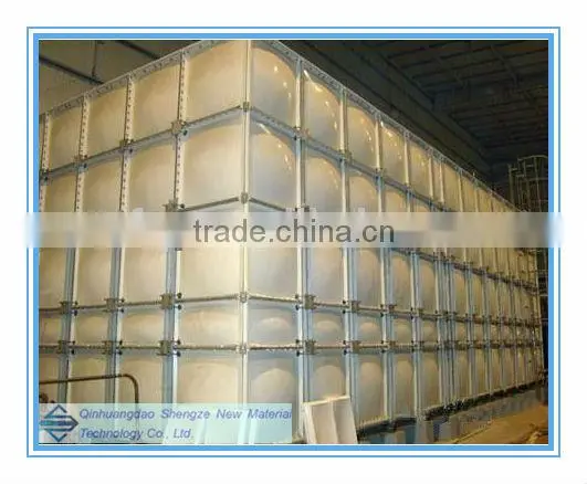 FRP water tank/ fiberglass template stitching water tank/assembly tank for storing water