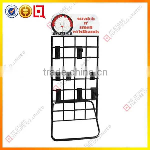 Tabletop metal wire display stand