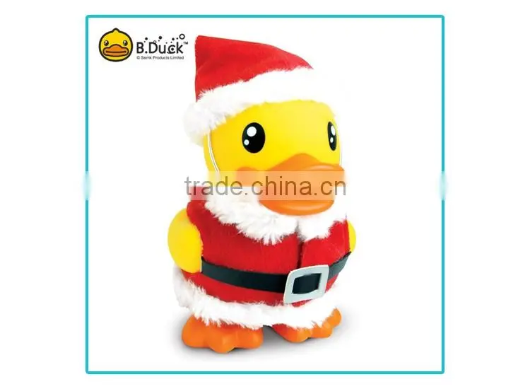 B.Duck popular plastic pvc material money box for christmas gifts