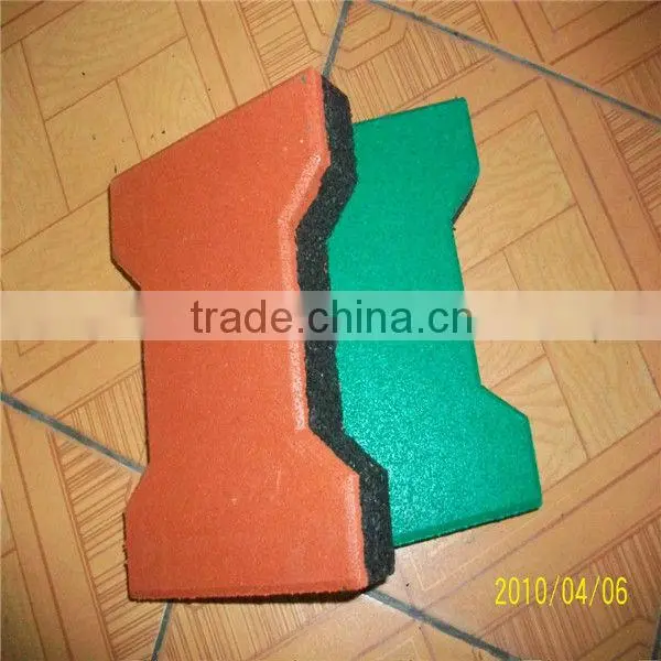 rubber tile rubber mat rubber brick