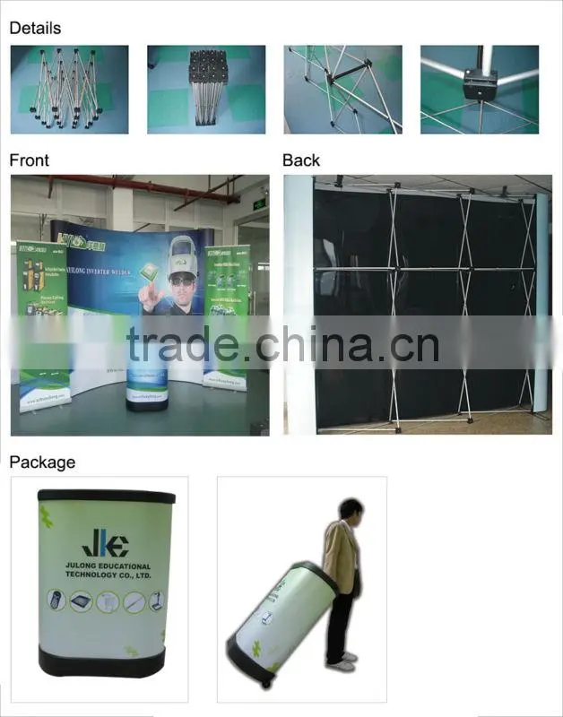velcro pop up display / Shenzhen manufacturer pop up display D-0622