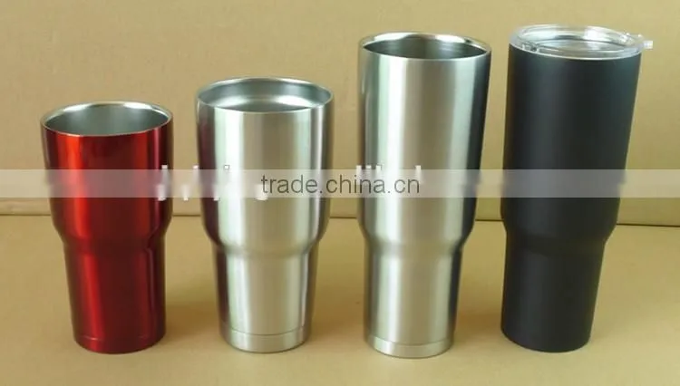 Pass fda test stainless steel Tumblers mug with plastic lid YF-08-2