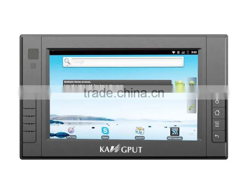 7" Embedded PC with OS Win CE 7.0 Android 2.3 Linux 2.6.35 comply with IP64!
