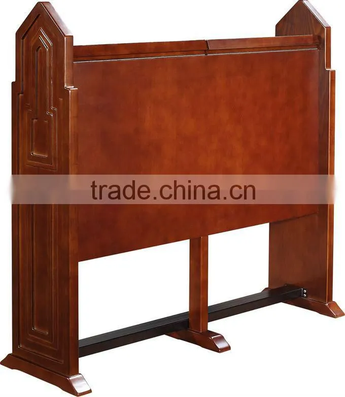 church chair for sale with cushion and writing pad JT003-L