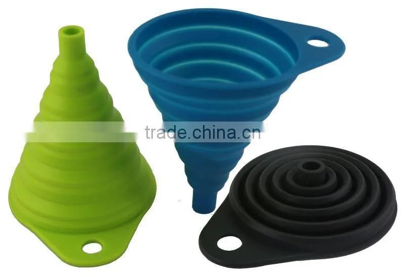 Creative Design collapsible liquid funnel