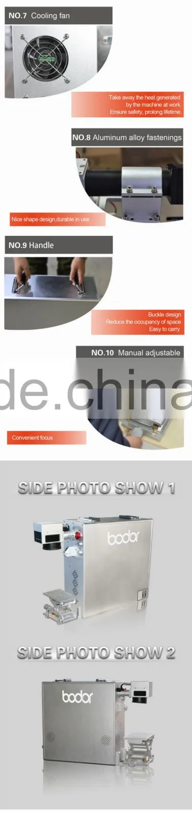 Portable Fiber Laser Metal Marking Machine