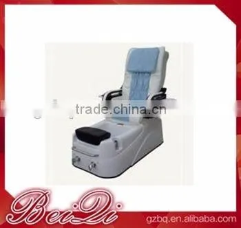 Beiqi Guangzhou Wholesale Simplicity Style Armrest Pedicure Massage Chair Station with Basin for Sale