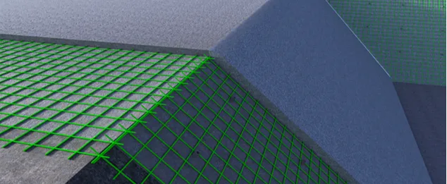 FRP mesh sheet