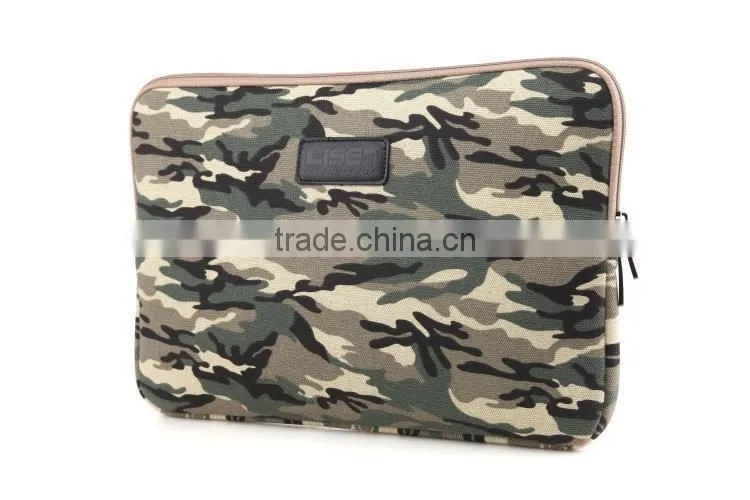 2015 new style fashion camouflage 19 inch laptop sleeve