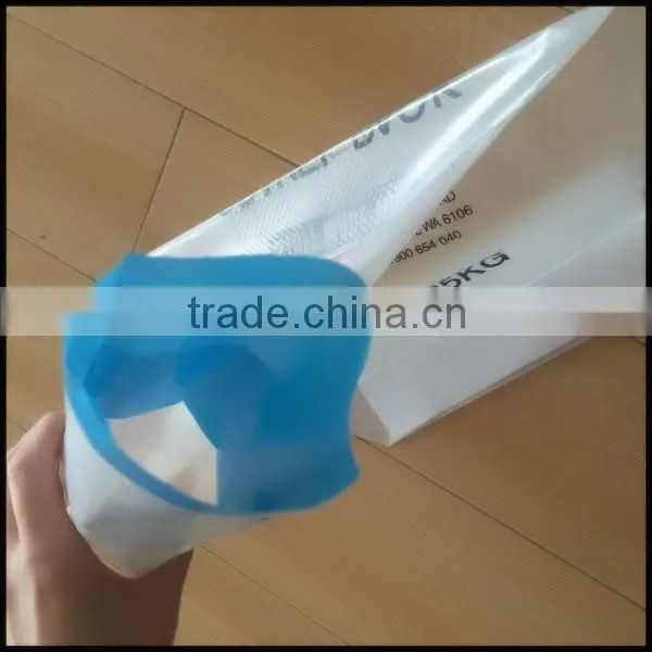 Laminated Polypropylene Valve Bag , PP Woven construction copper concentrate bags