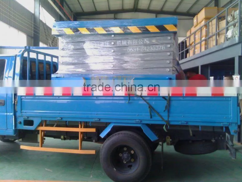 Adjustable Work Platform Portable Raised Storage Scissor Lift Platform