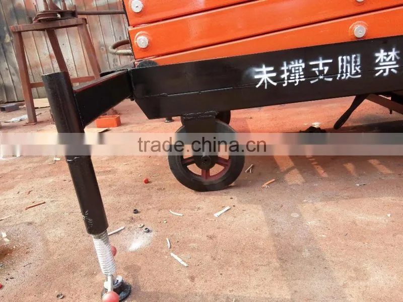 1.35~16m, 0.3 ton hydraulic motorcycle mobile small mini scissor lift table with roller on sale SJY0.3-16