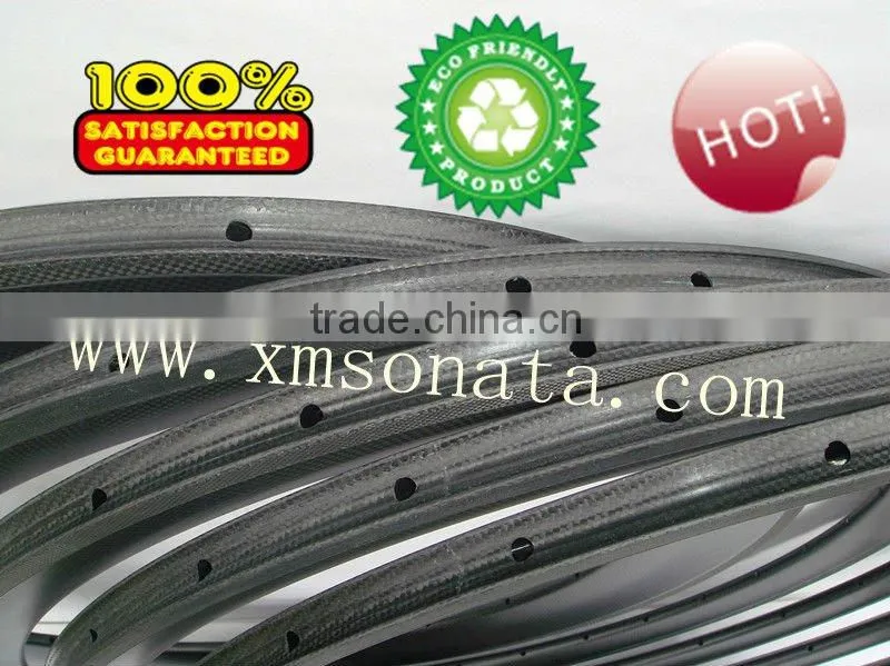super lighter hot sale paypal 2012 new style 3K matte glossy road carbon fiber cyclying tubular rim 22mm
