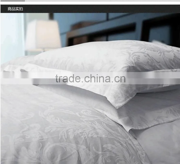 300TC White Satin cotton fabric