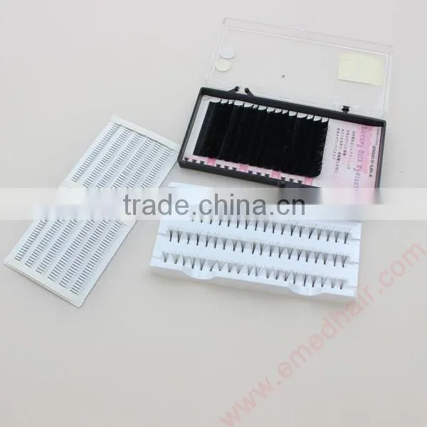 high quality beautiful natural black handmade 100 human hair eyelashes