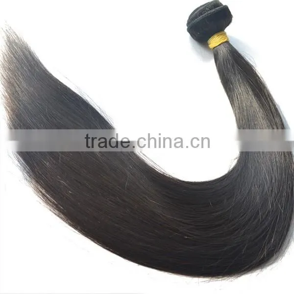 Factory Price 7A unprocessed Straight Wave 100% Peruvian Human Virgin Hair extensions