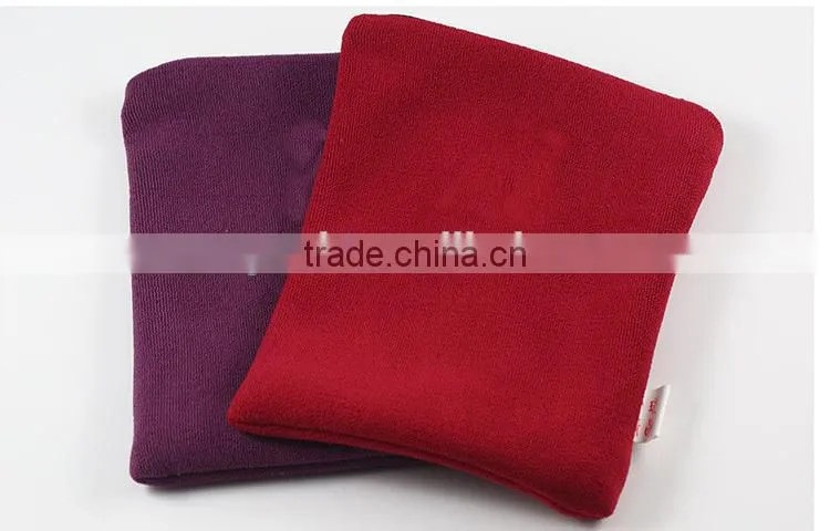 Zipper Top Luxury Suede Gift Pouch