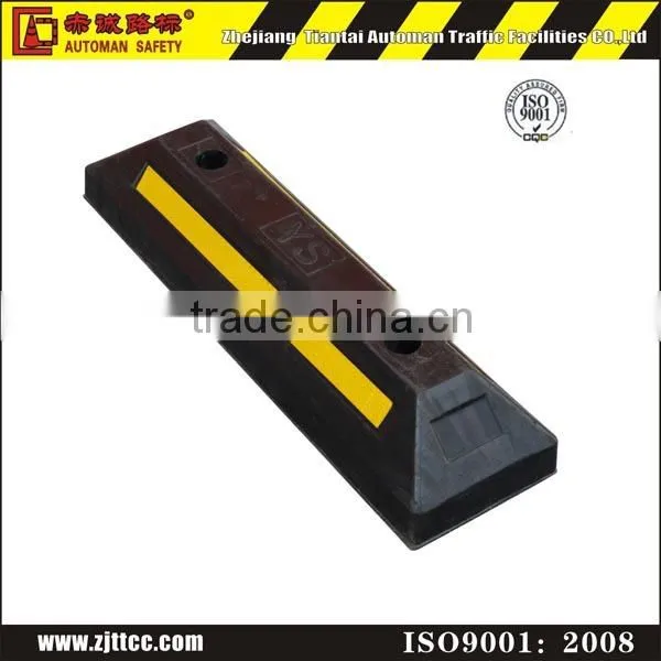 Perfect Parking Lots Solution Economy Solid Rubber Car Stop