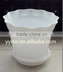 table plastic flower pot