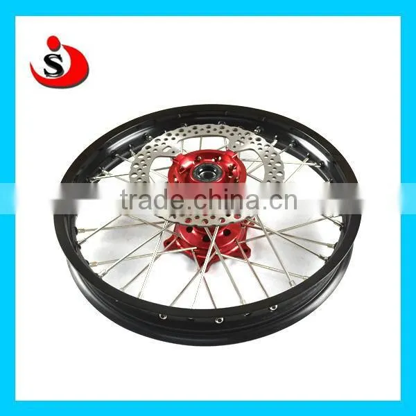 China YZ 450 F YZ250 Alloy Blue Color Motorcycle Spoke Wheel