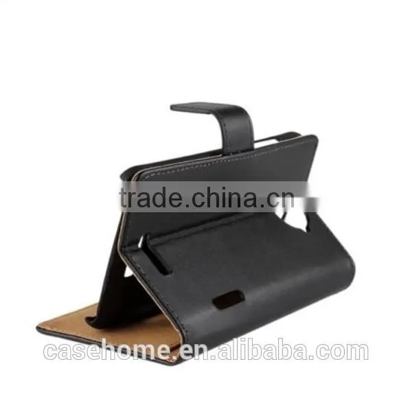 Leather Wallet Stand Card Flip Case Cover For HTC One X