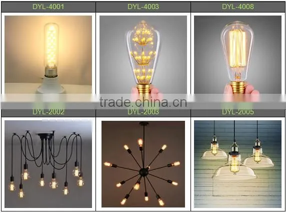 Decorative E27 holder 60w plated Wall Lamp