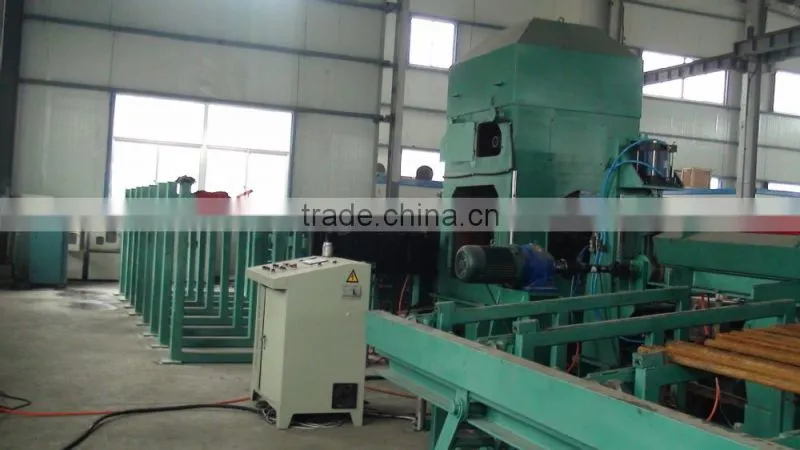 metal round bar peeling straightening machine