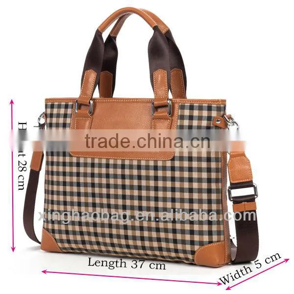 leather tote bag laptop bag for elegance lady