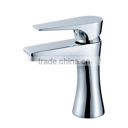 Deck Mounted Contemporary Sanitary Ware Bathroom Basin Mixer Taps