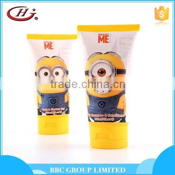 BBC Minons Gift Sets OEM 011 Moisturizing kids natural body care 200ml shampoo body wash brand toiletries