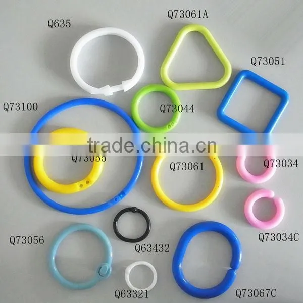 Plastic locking ring