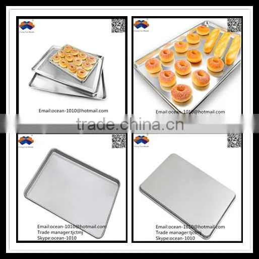 High precision different size customized aluminium baking bun pan