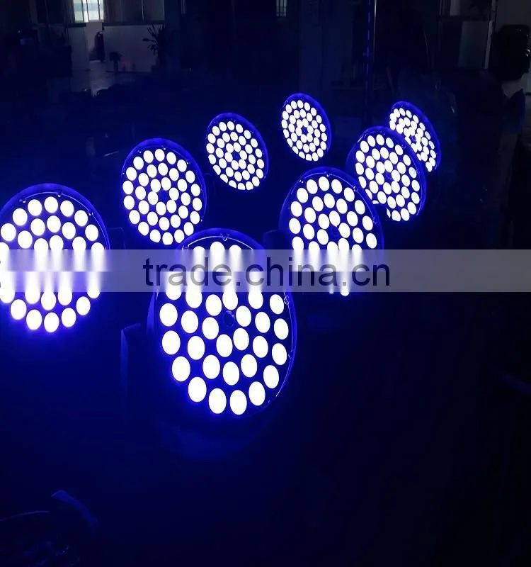 36 10W 4 in 1 RGBW led movng head wash zoom light