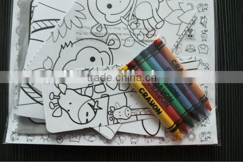 Children Coloring Activity Book