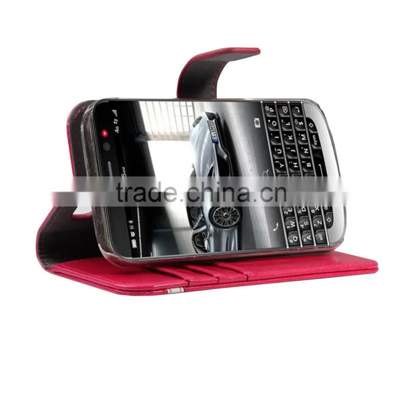 For Blackberry Q20 smartphone wallet case