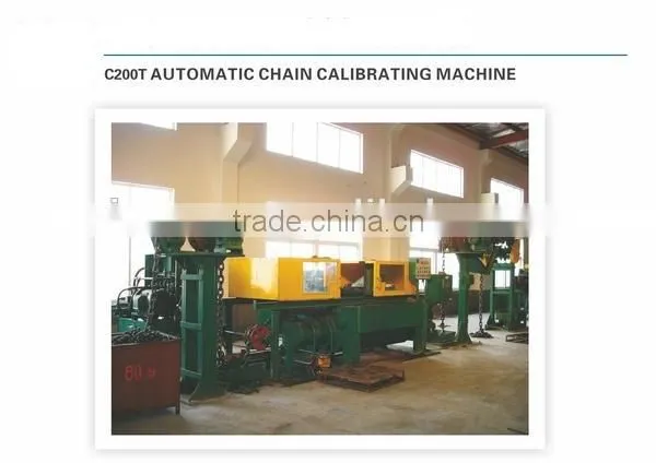 High Efficent China Automatic Chain Link Calibrating Machinery Manufacturers