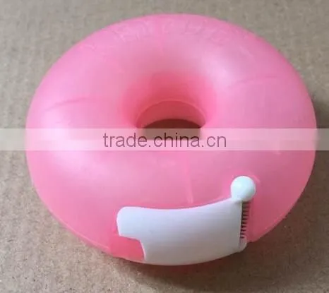C098 Multi-functional plastic donuts style candy box/Circle cake cutter/Donuts tape cutter
