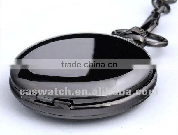 Modern design pocket watch with titanium case