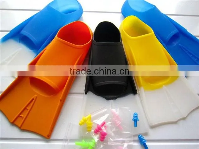 silicone rubber diving fins for Diving ,swimming ,training