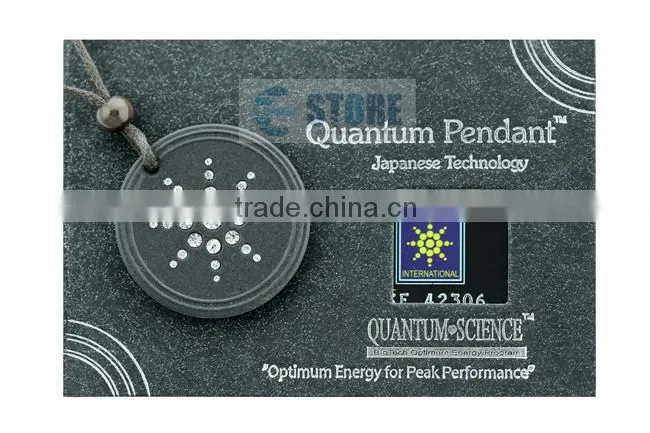 Negative Ion Crystal Star Quantum Lava Scalar Energy Pendant