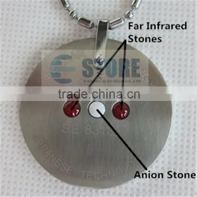 Fashion 3 in 1 Stainless Steel Quantum Scalar Energy Pendant