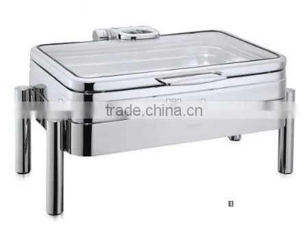 Indian chafing dish, serving dishes with stand