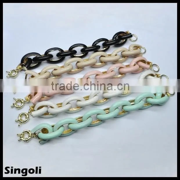 Imitation jewelry sapphire bracelet stretch bracelet