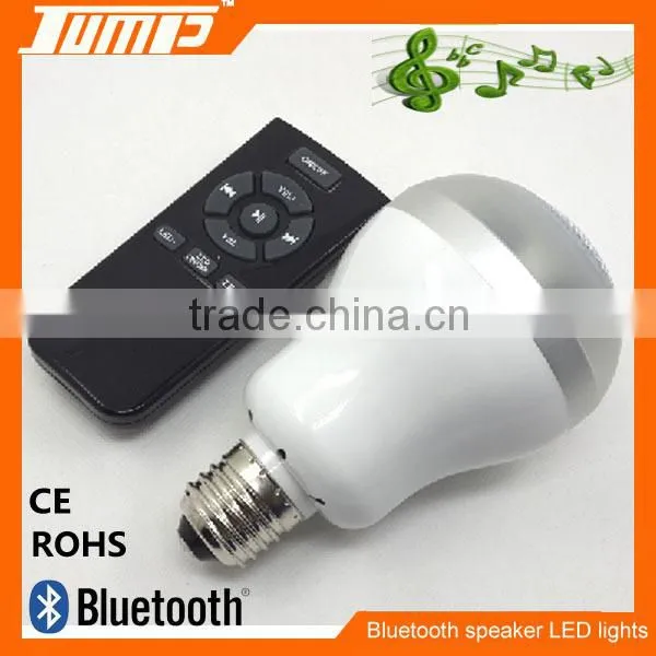2014 Good quality E27 color changing remote control RGB LED bulb light