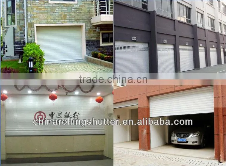 electric commercial door/steel garage door parts/rolling up door