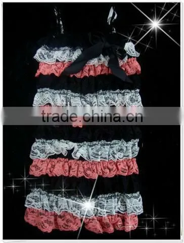 Hot sale !infant clothing XMAX lace tutu romper in kids