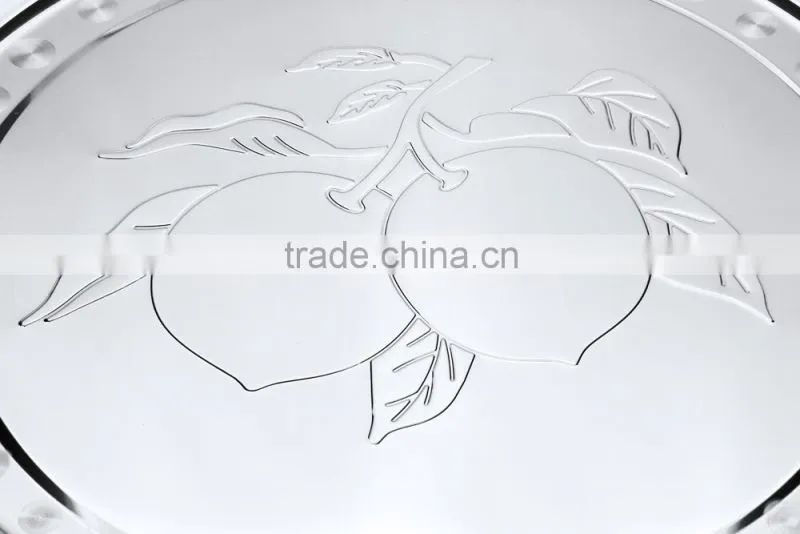 stainless steel cheap salad dinner plates made in china 2015 hot new product